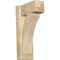 Ekena Millwork Thorton Craftsman Rough Sawn Outlooker, Douglas Fir, 6"W x 12"D x 20"H OUT06X12X20THR04RDF - alternate 1